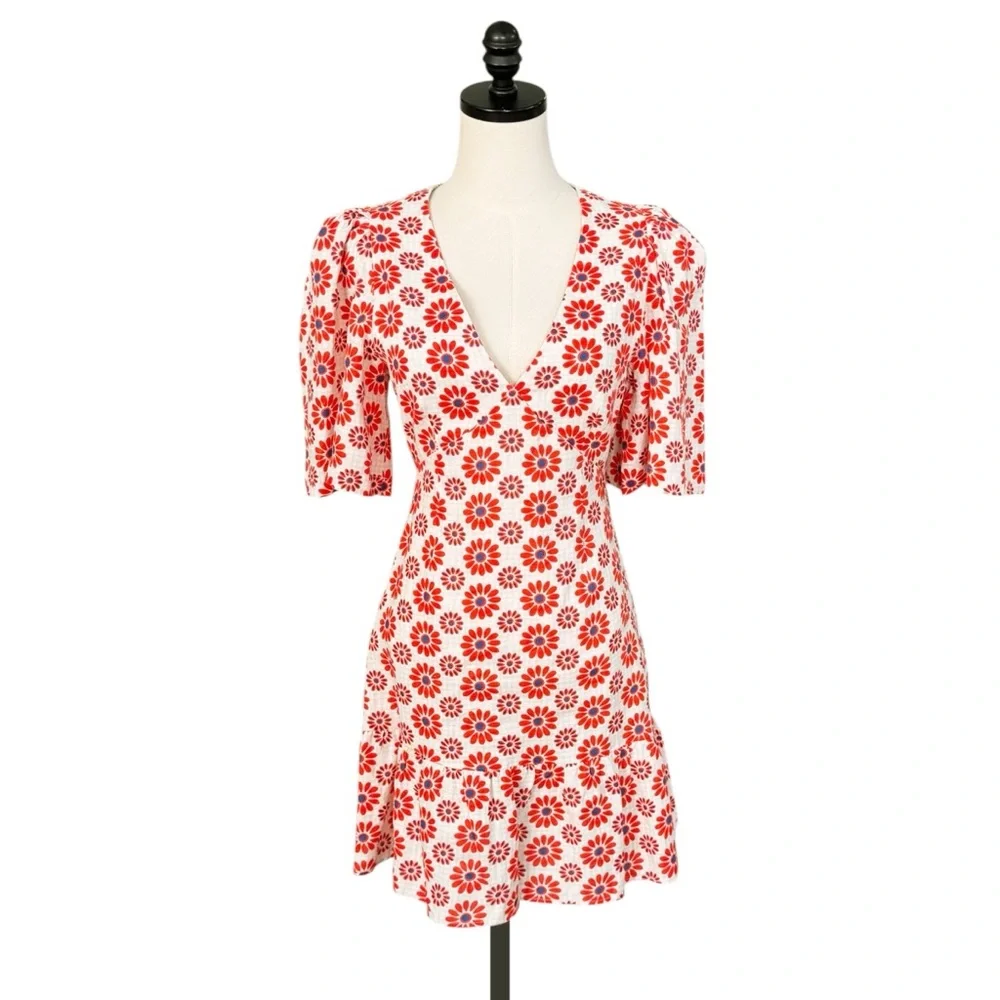 RHODE Mariana Linen Mini Dress | 2 - Picture 3 of 12